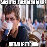 Calculates Lowest Grade To Pass