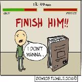 If Studying Was a Fighting Video Game