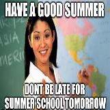 Summer School Tomorrow