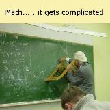 Teacher uses chair as ruler