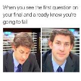 When you know your going to fail