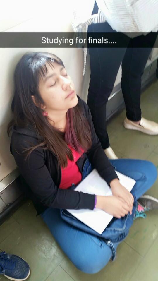 Studying For Finals Like..